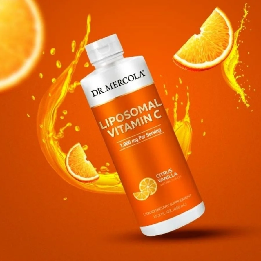 Dr. Mercola Liposomální vitamin C tekutý 450 ml