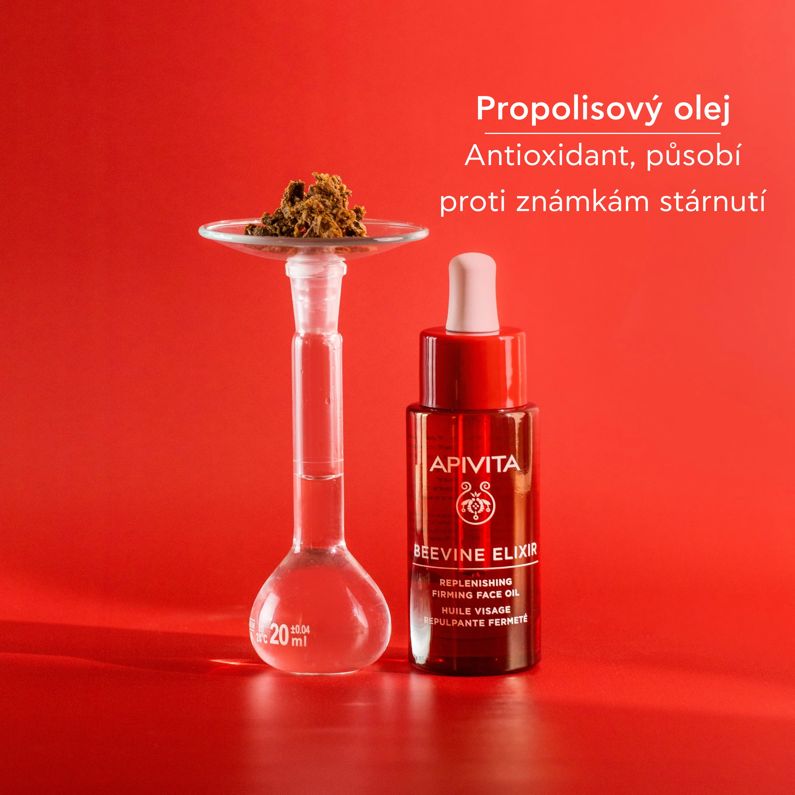 APIVITA BeeVine Elixir Face Oil zpevňující pleťový olej 30 ml