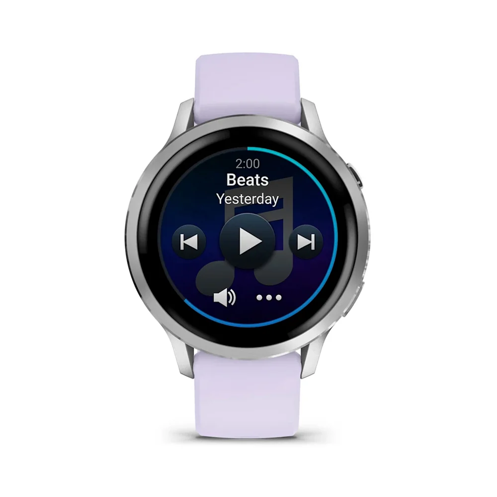 Garmin Venu 4 41 mm chytré hodinky Silver/Periwinkle