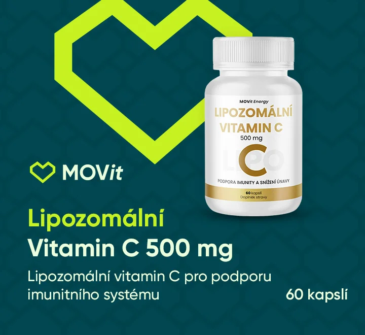 MOVit Energy Lipozomální Vitamin C 500 mg 60 kapslí. Lipozomální vitamin C pro podporu imunitního systému. MOVit Energy Lipozomální Vitamin C 500 mg 60 kapslí. Lipozomální vitamin C pro podporu imunitního systému.