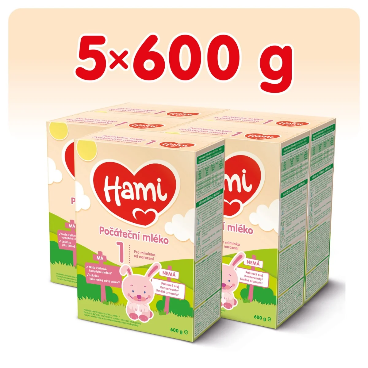 Hami 1 5x600 g