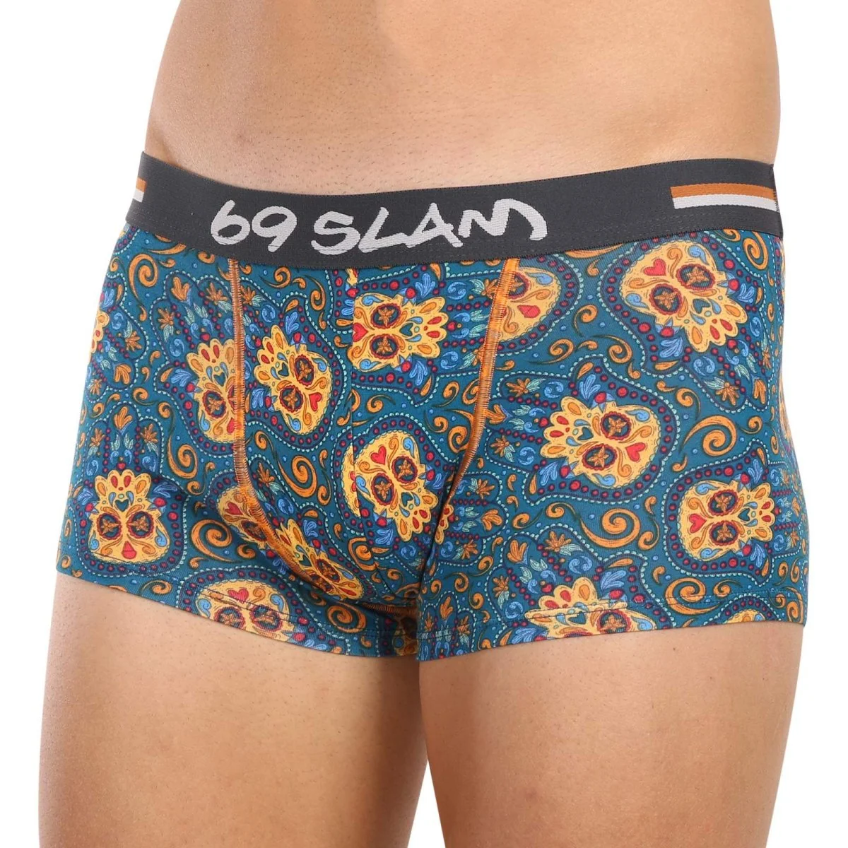 69SLAM Pánské boxerky hip bamboo hamsa hand elijah (MHBHHD-BB) L