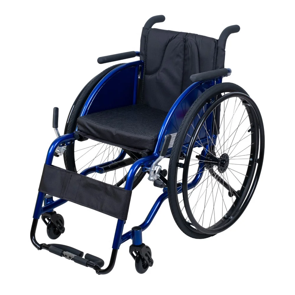 inSPORTline Mechanický skládací sportovní invalidní vozík inSPORTline Brenstark odlehčený