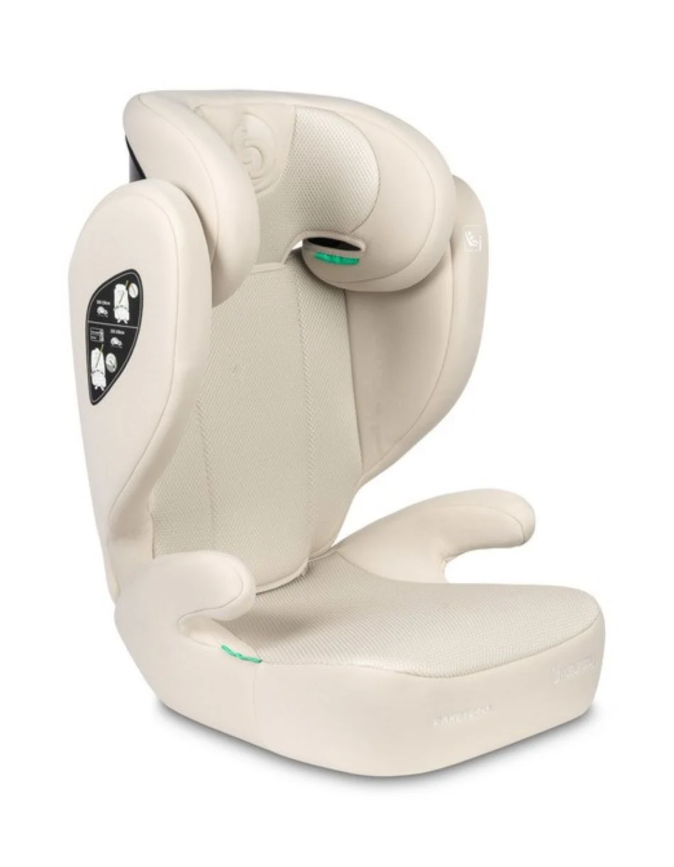 Caretero Dětská autosedačka Breezy 2 v 1, 100–150 cm,  béžová