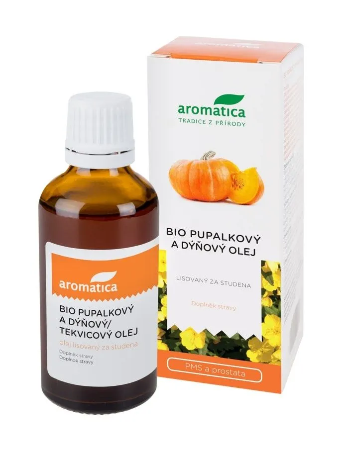 Aromatica BIO Pupalkový a dýňový olej 50 ml