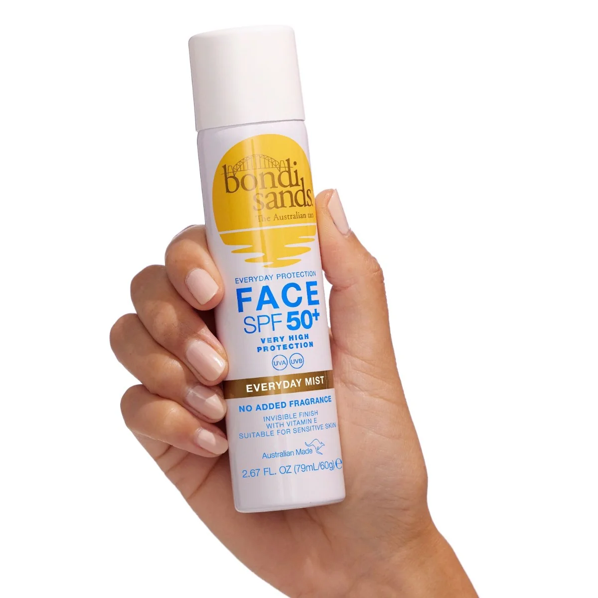 Bondi Sands Everyday Face Mist SPF 50+ opalovací mlha na obličej 60 g
