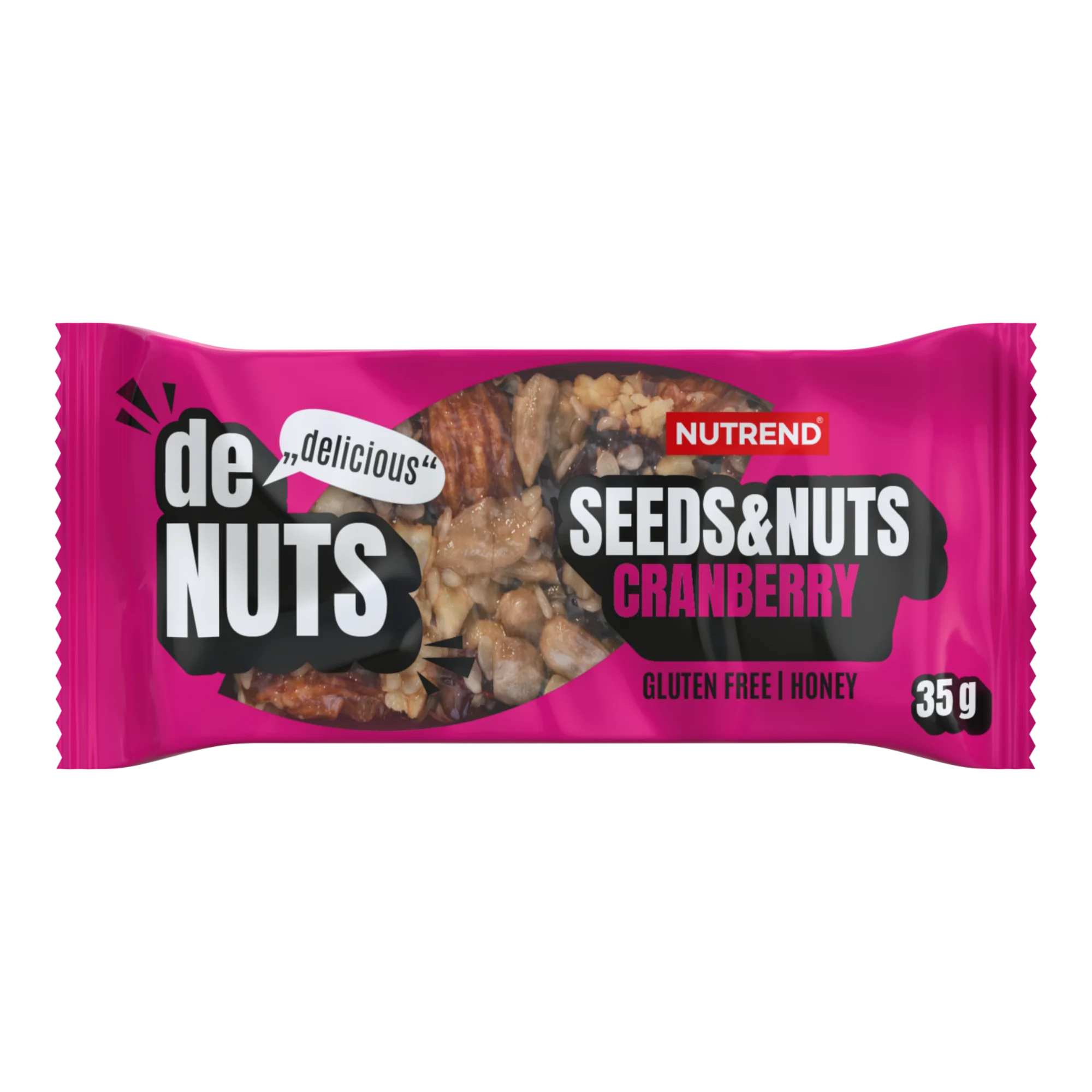 Nutrend DeNuts Seeds&Nuts Cranberries+Honey 35 g