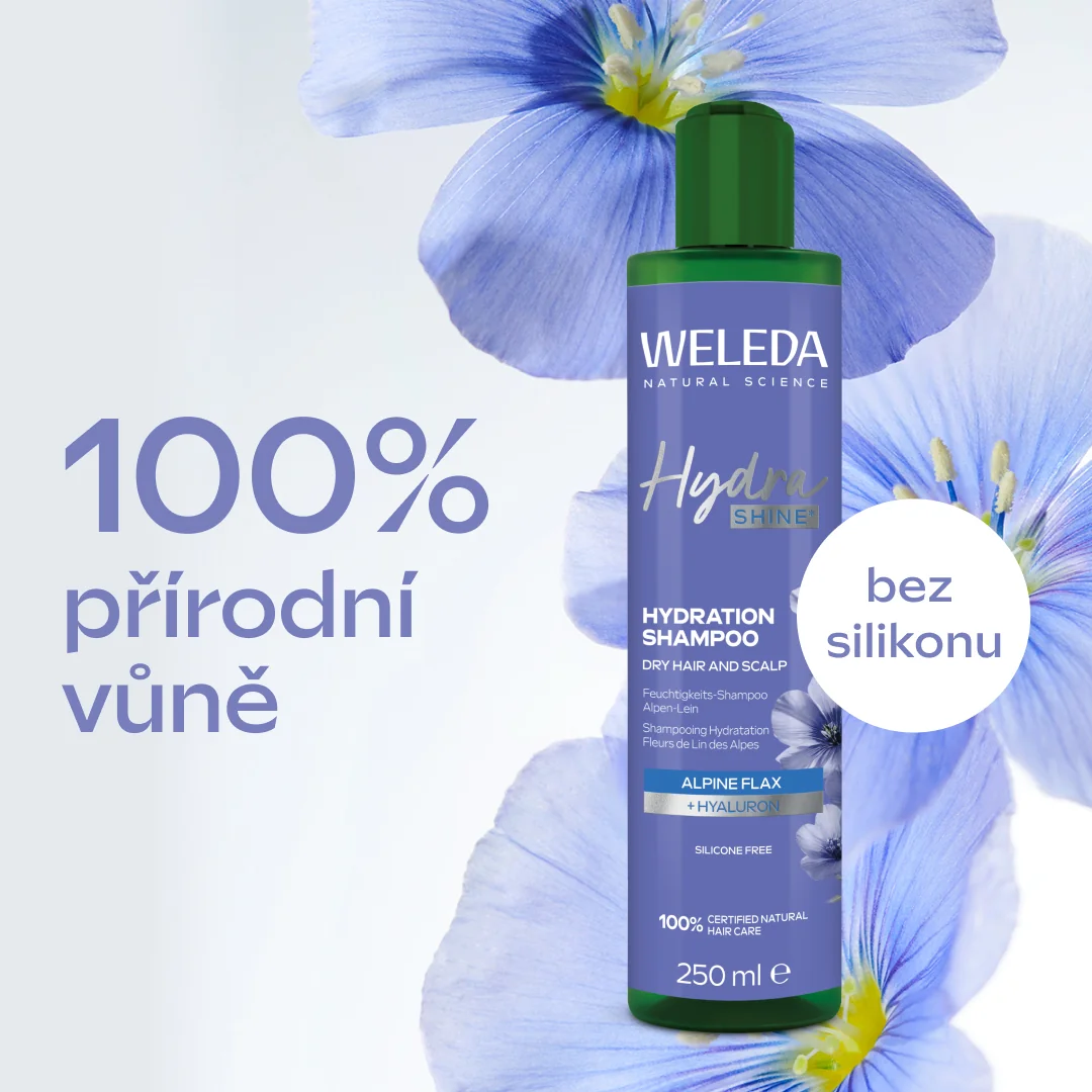 Weleda Hydratační šampon Hydra Shine 250 ml