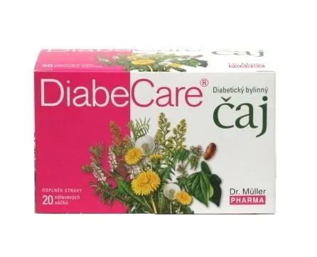 Dr.Müller DiabeCare diabetický bylinný čaj n.s.20x2g