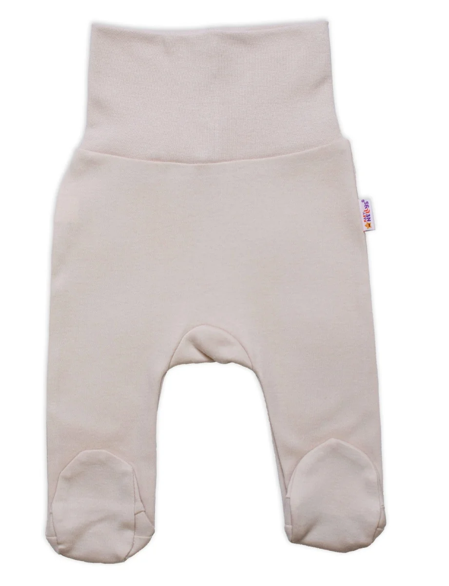 Baby Nellys Rostoucí výhodná sada, 3x polodupačky Nature - růžová/béžová/taupe