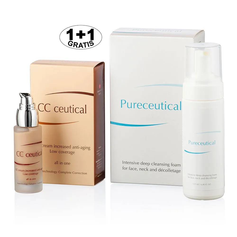 Fc Pureceutical pěna 125 ml + CC ceutical 30 ml