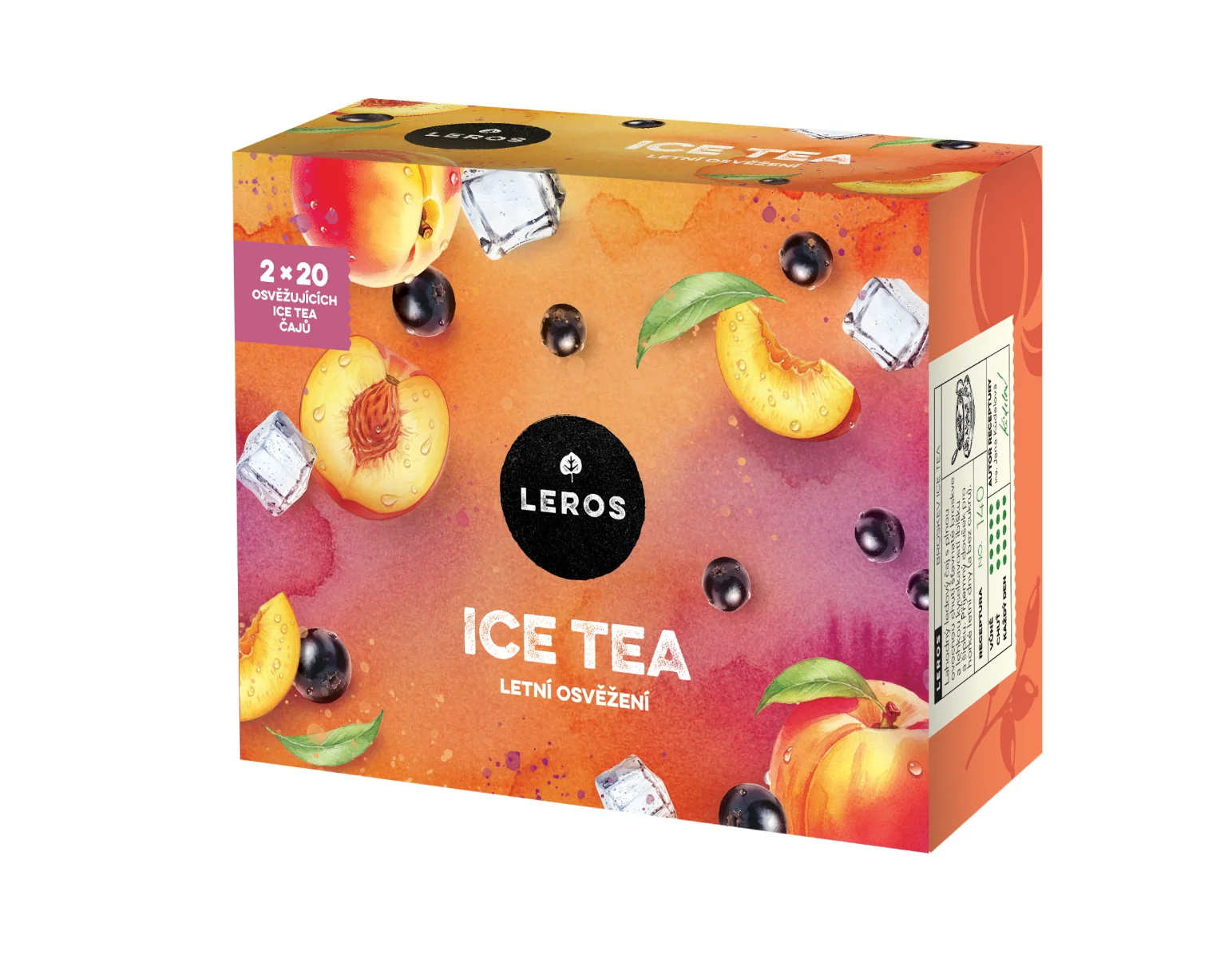 Leros Ice Tea letní osvěžení 2x20 sáčků