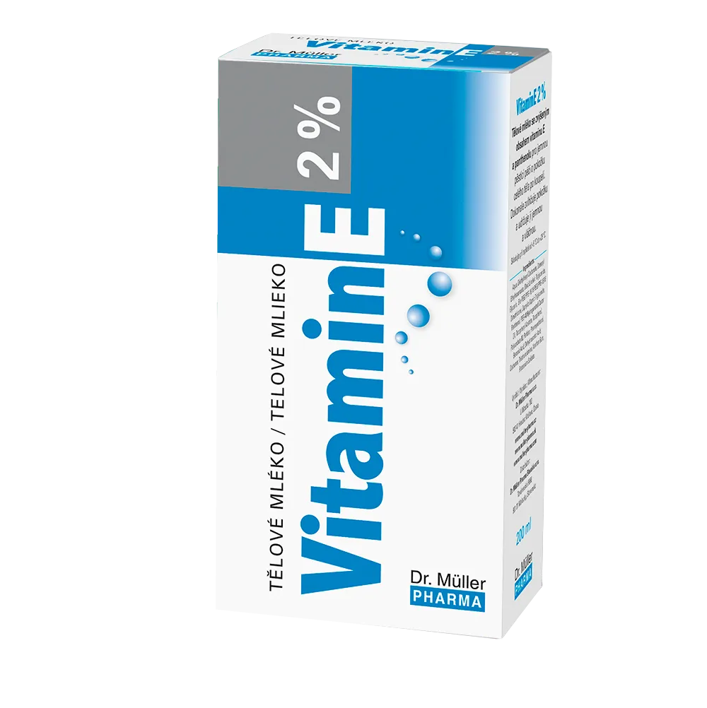 Dr. Müller Vitamin E Tělové mléko 2% 200 ml