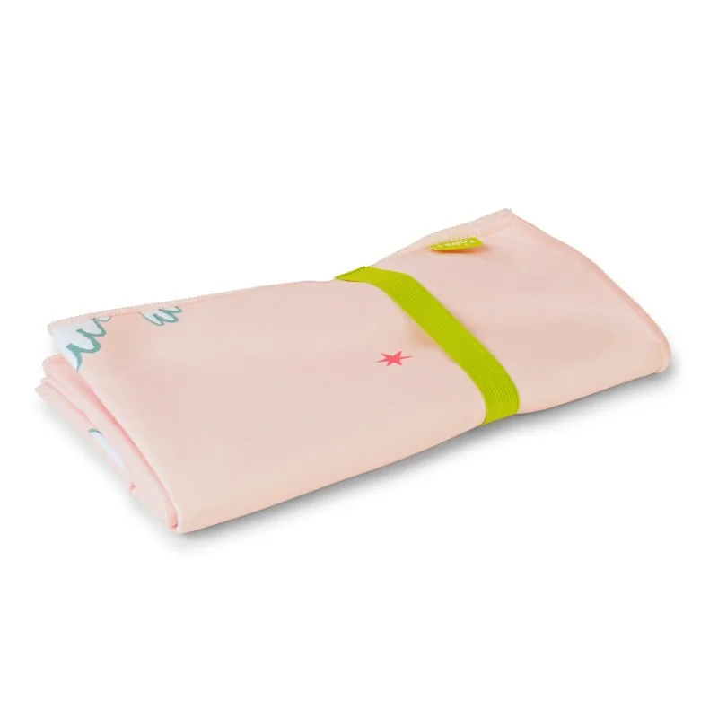 Saro Baby mikrovláknová osuška 90x160cm Tropicool Pink