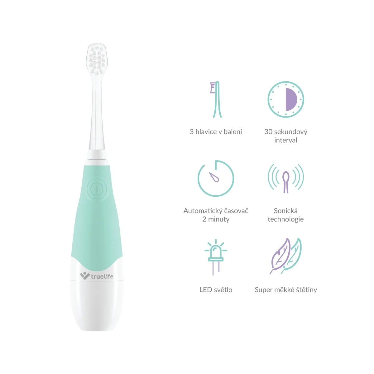 Truelife SonicBrush Baby G set sonický zubní kartáček
