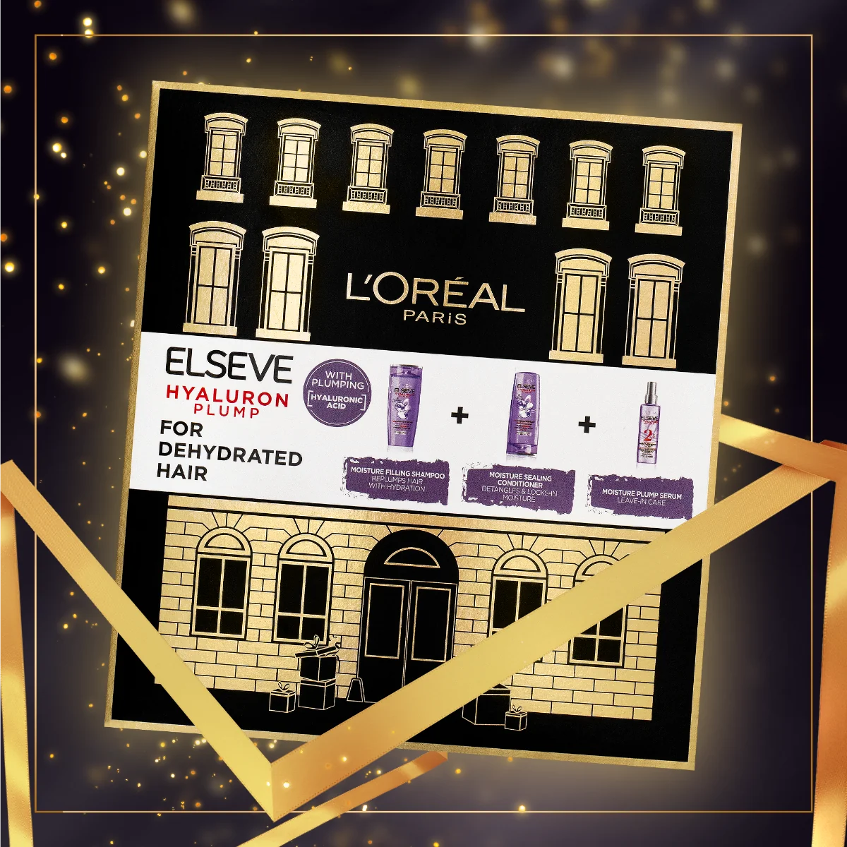 Loréal Paris Elseve Hyaluron Plump vánoční balíček