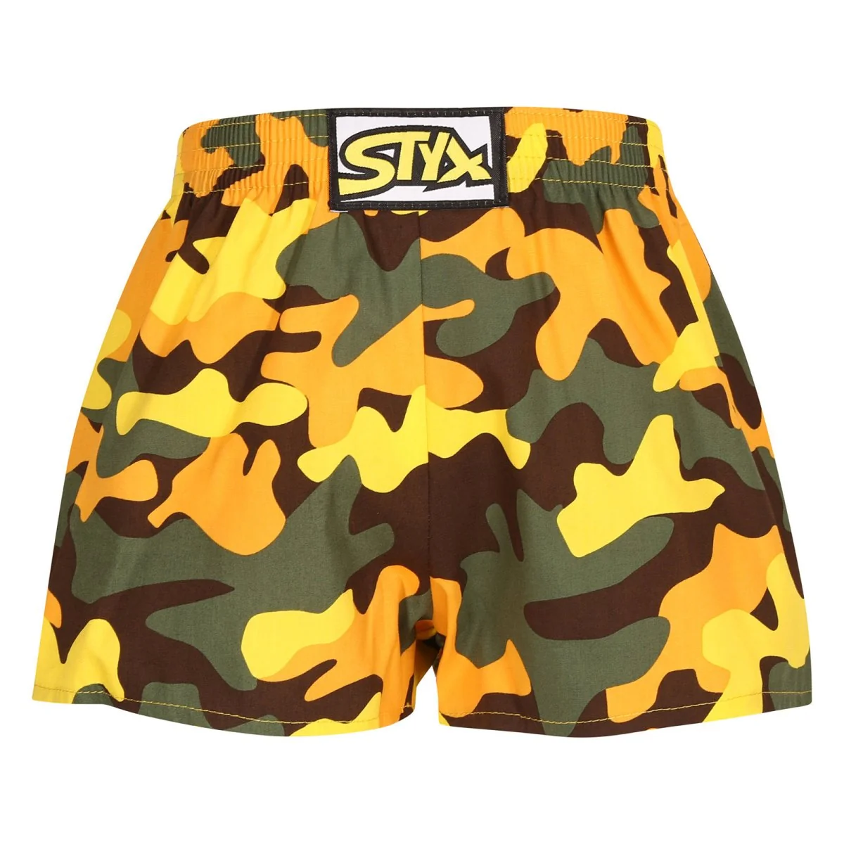 Styx 3PACK dětské trenky art klasická guma vícebarevné (3J15901) 4-5 let