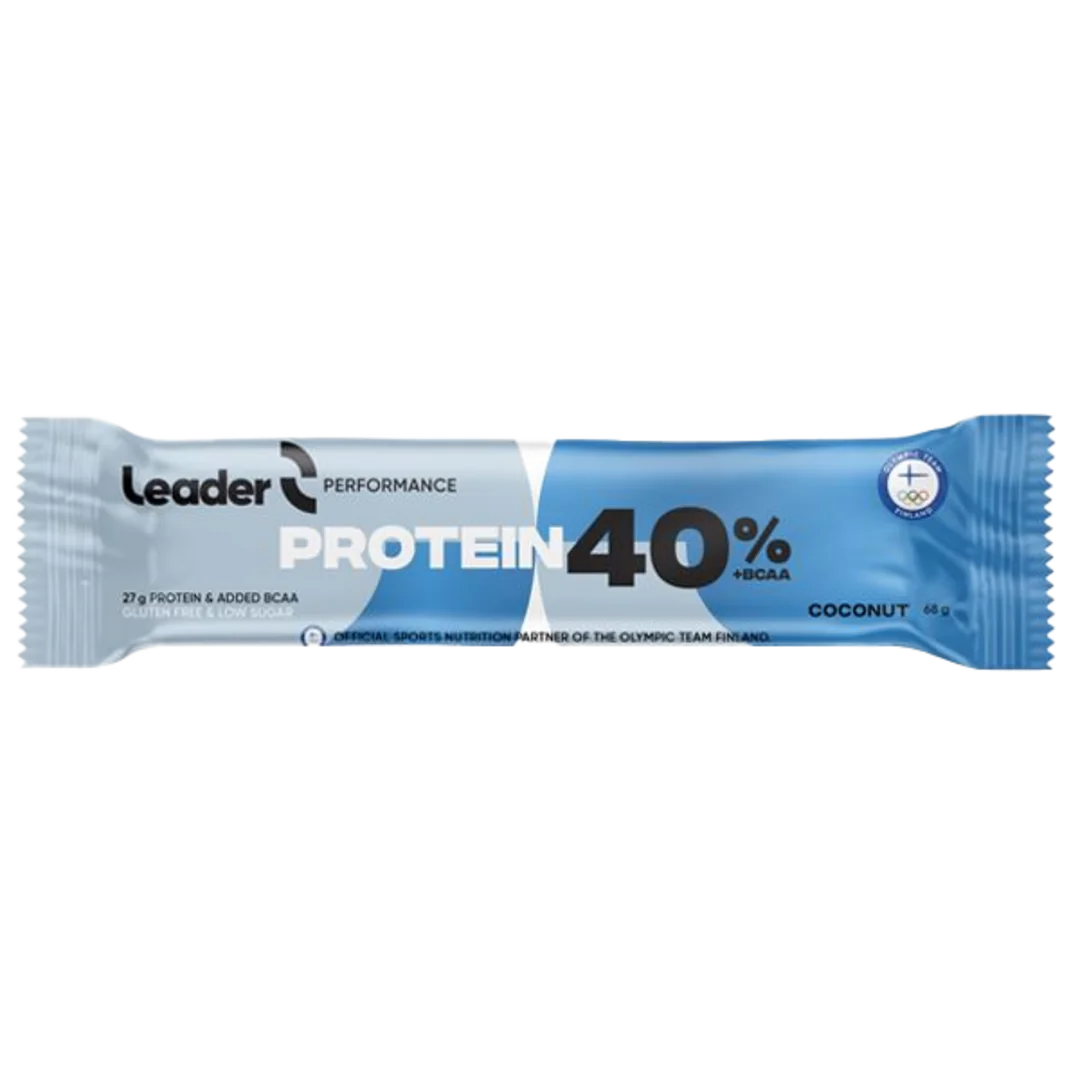 LEADER 40% Protein Bar 68g - kokos