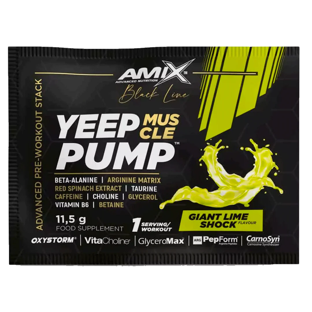Amix Nutrition Black Line Yeep Pump 345g - orange attack