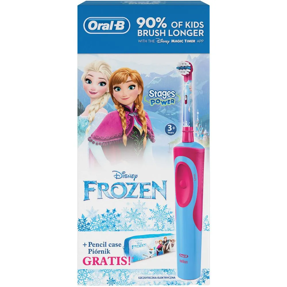 Oral-B  VITALITY Frozen zubní kartáček + penál