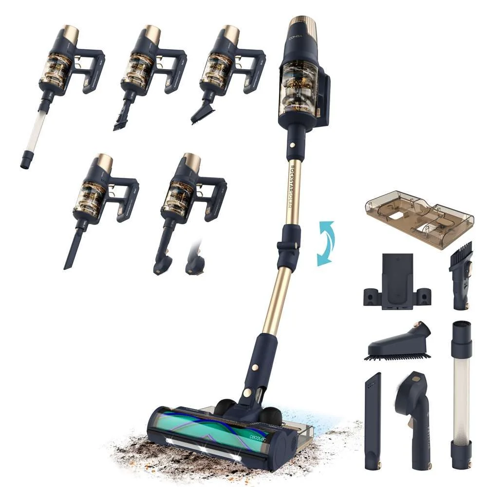 Cecotec Conga Rockstar 10500 Solar AquaPet Flex tyčový vysavač