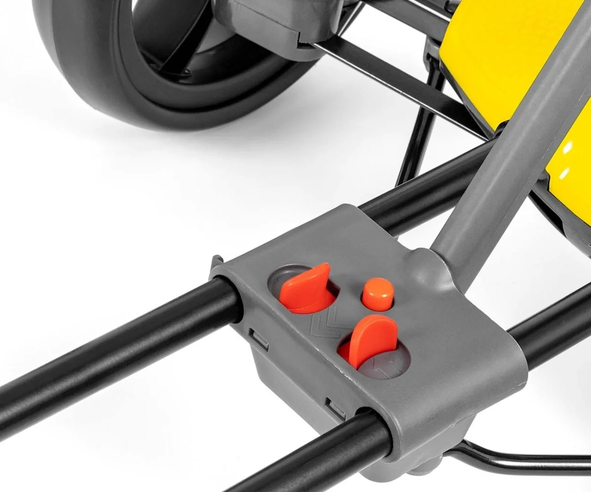 Milly Mally Elektrický gokart BOLT s dálkovým ovládáním, LED, Bluetooth, žlutá