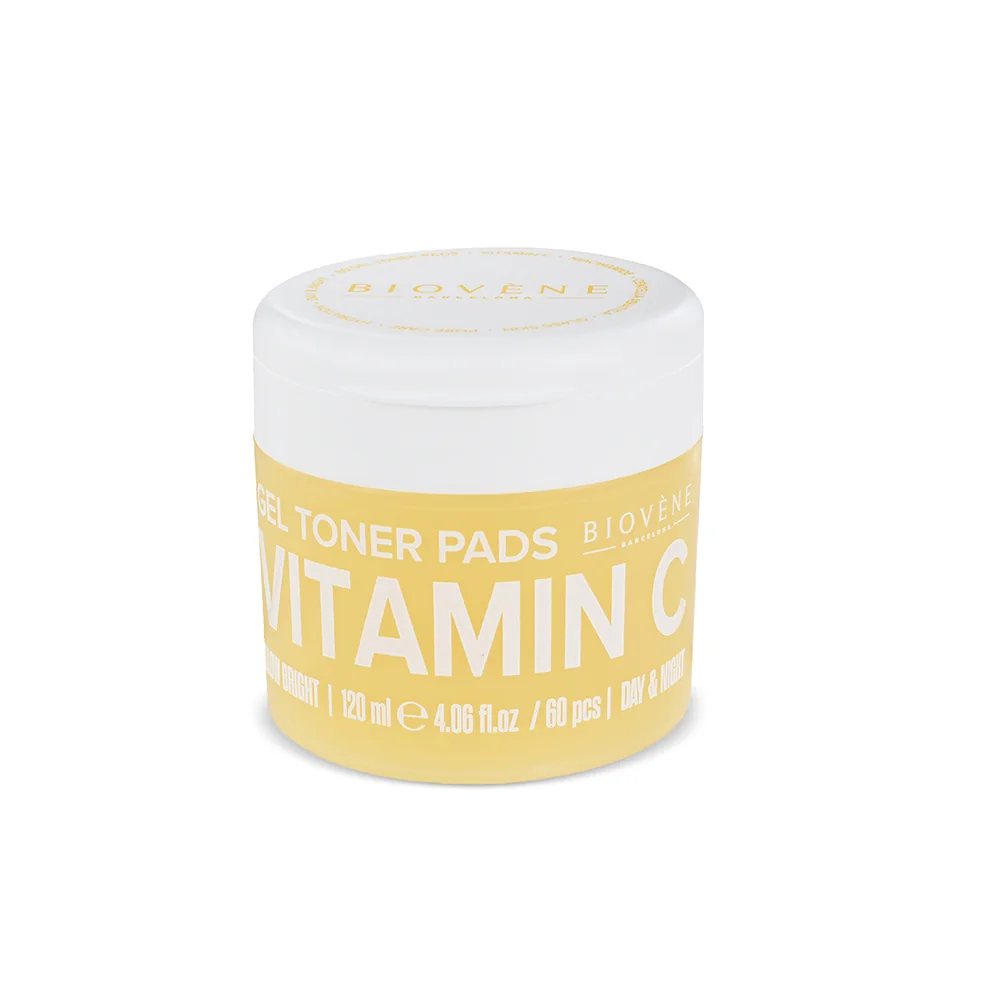 BIOVÉNE Vitamin C rozjasňující gelové polštářky 60 ks
