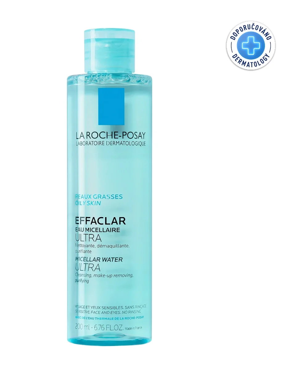 La Roche-Posay Effaclar micelární voda pro mastnou pleť 200 ml