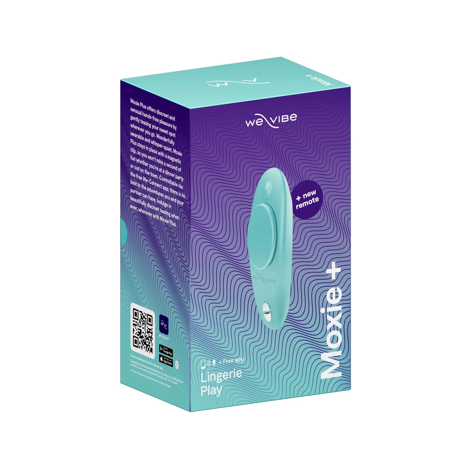 We-Vibe Vibrátor na klitoris - Moxie+ blue