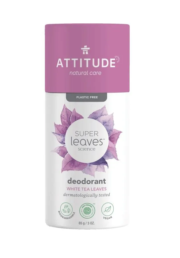 ATTITUDE Super leaves Přírodní tuhý deodorant listy bílého čaje
