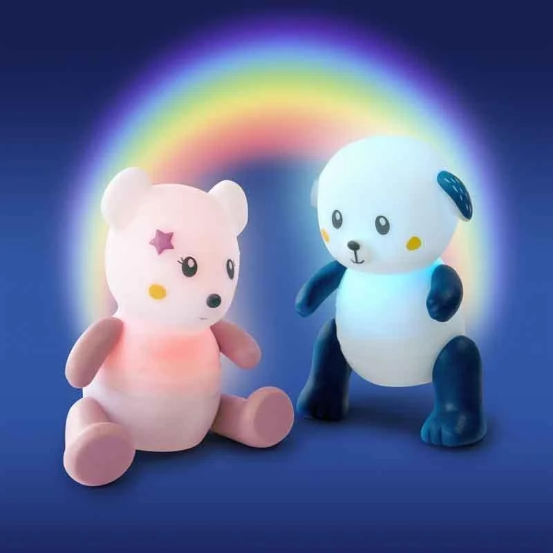 Pabobo Led světýlko Lumilove Rainbow Pejsek Blue