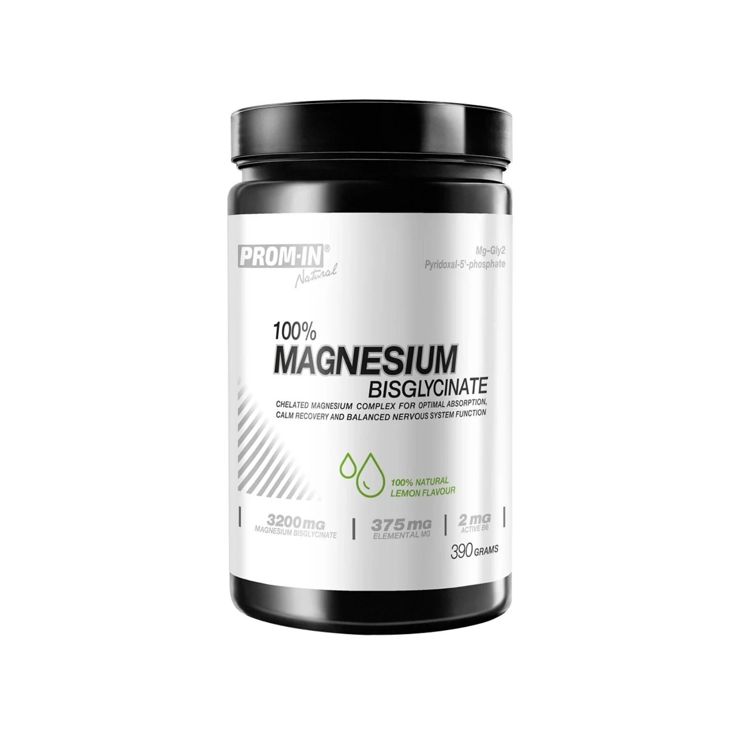 PROM-IN Magnesium Bisglycinate 100% Citron 390 g
