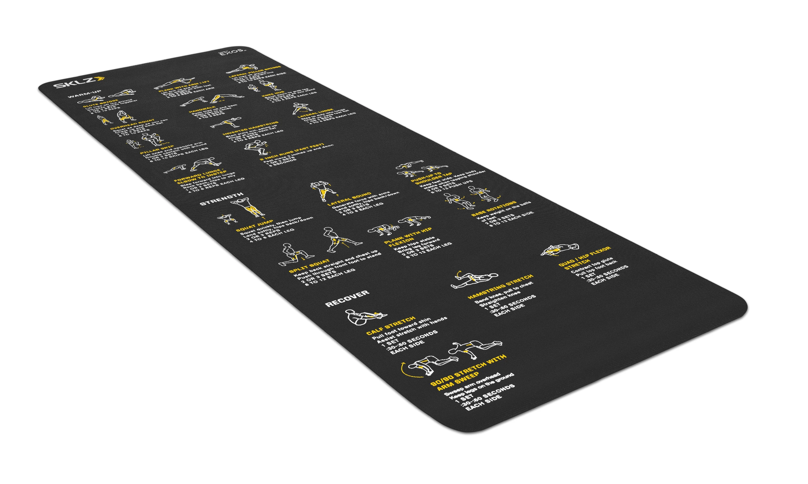 SKLZ Trainer Mat, cvičební podložka 183 cm x 61 cm x 0,5 cm 