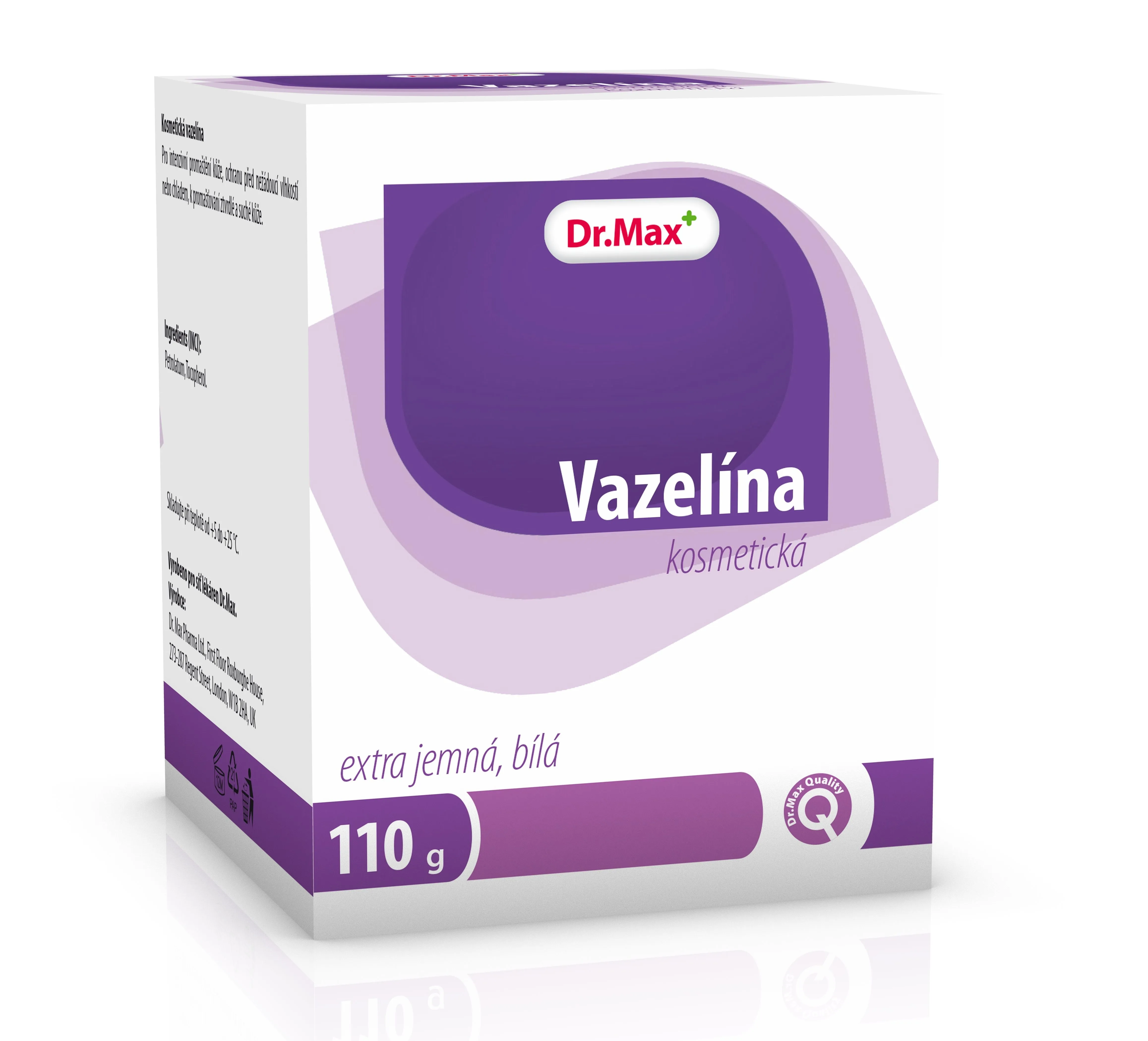 Dr. Max Vazelína kosmetická bílá 110 g