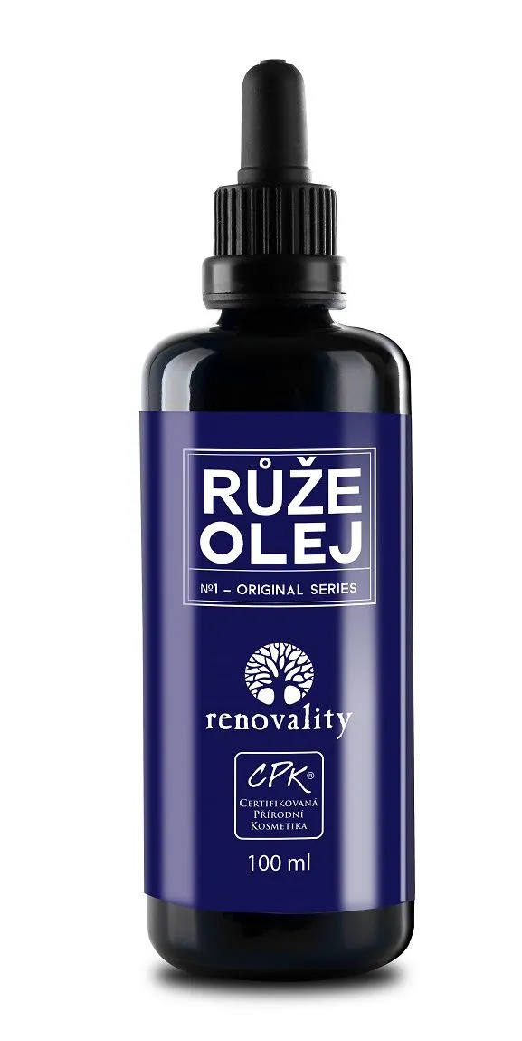 Renovality Růže masážní a tělový olej 100 ml
