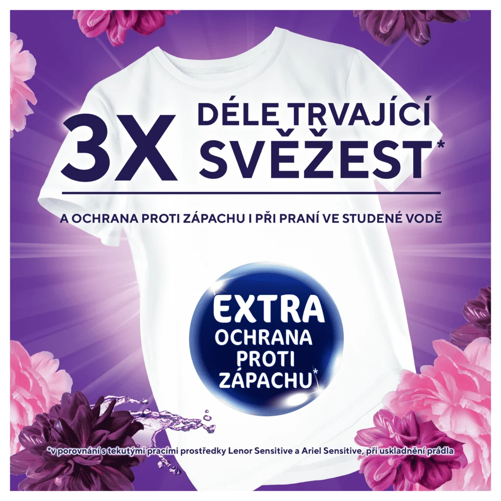 Lenor Color Amethyst prací gel 3,6 l 80 praní