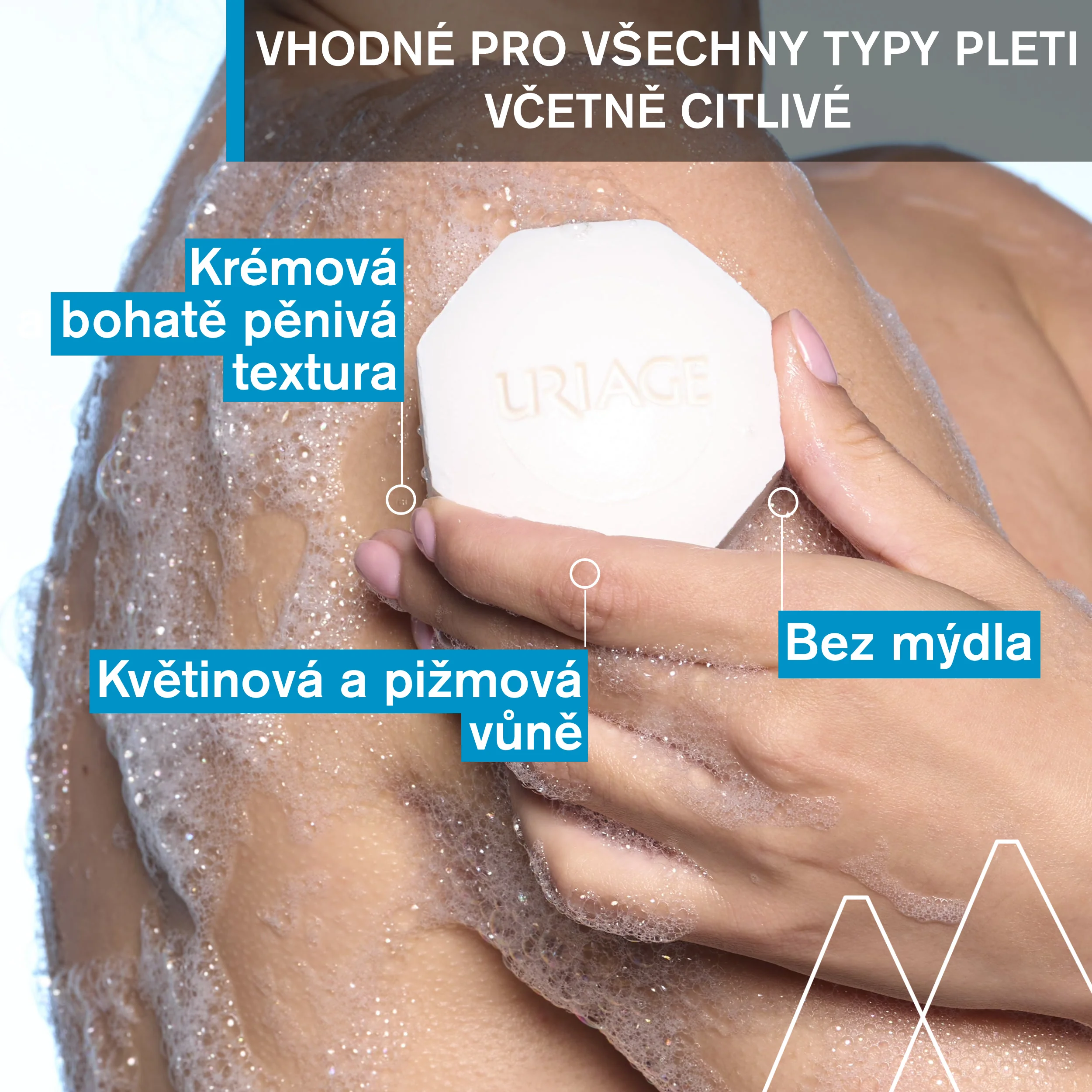 Uriage Tuhé mýdlo 100 g