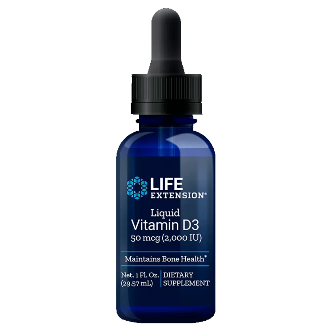 Life Extension Liquid Vitamin D3 2000IU - 29,57ml