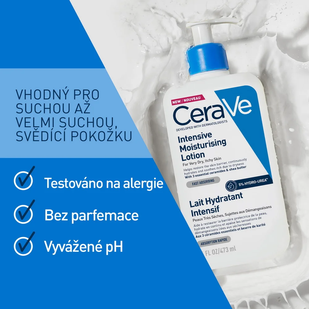 CeraVe Intenzivní hydratační mléko 473 ml