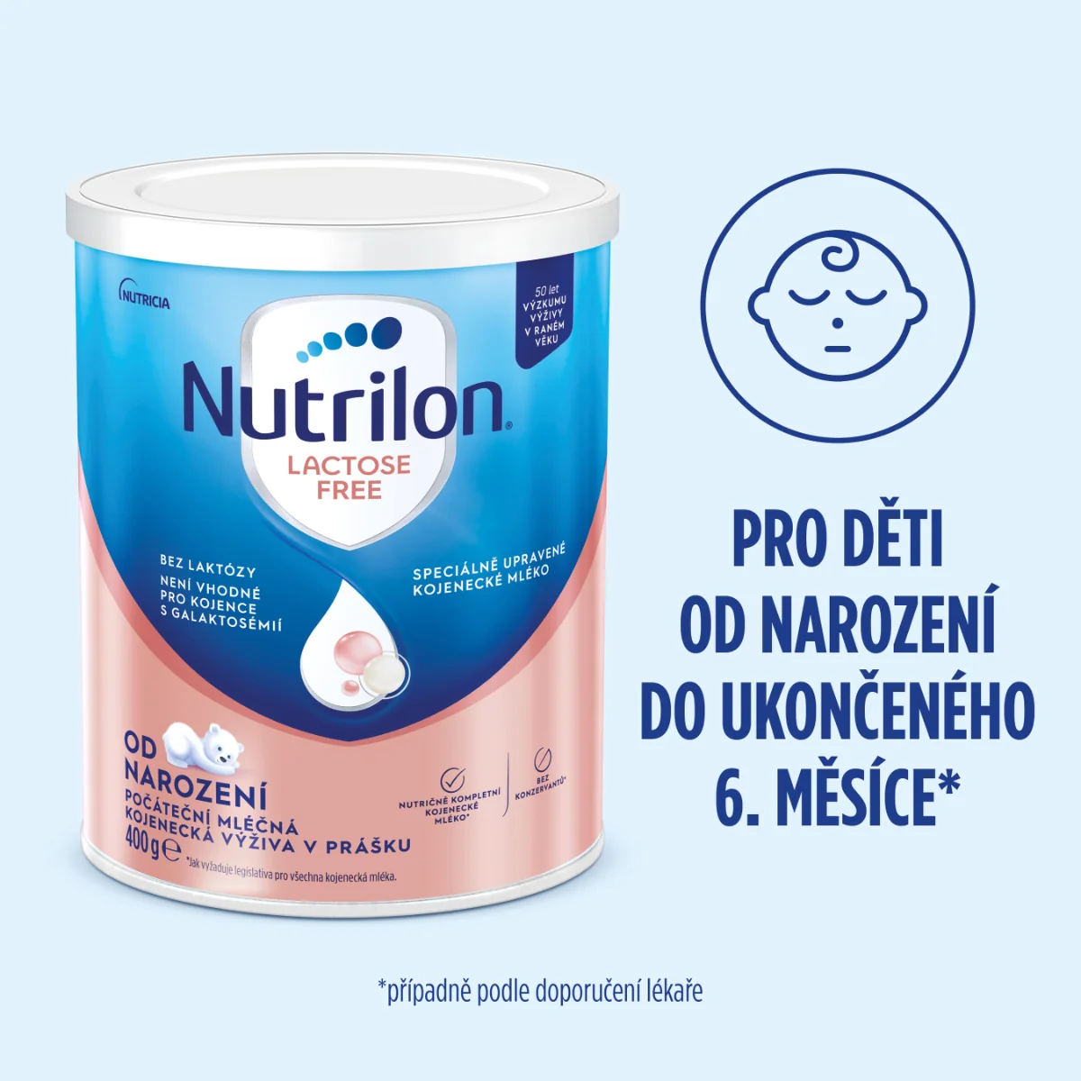 Nutrilon Lactose Free 400 g