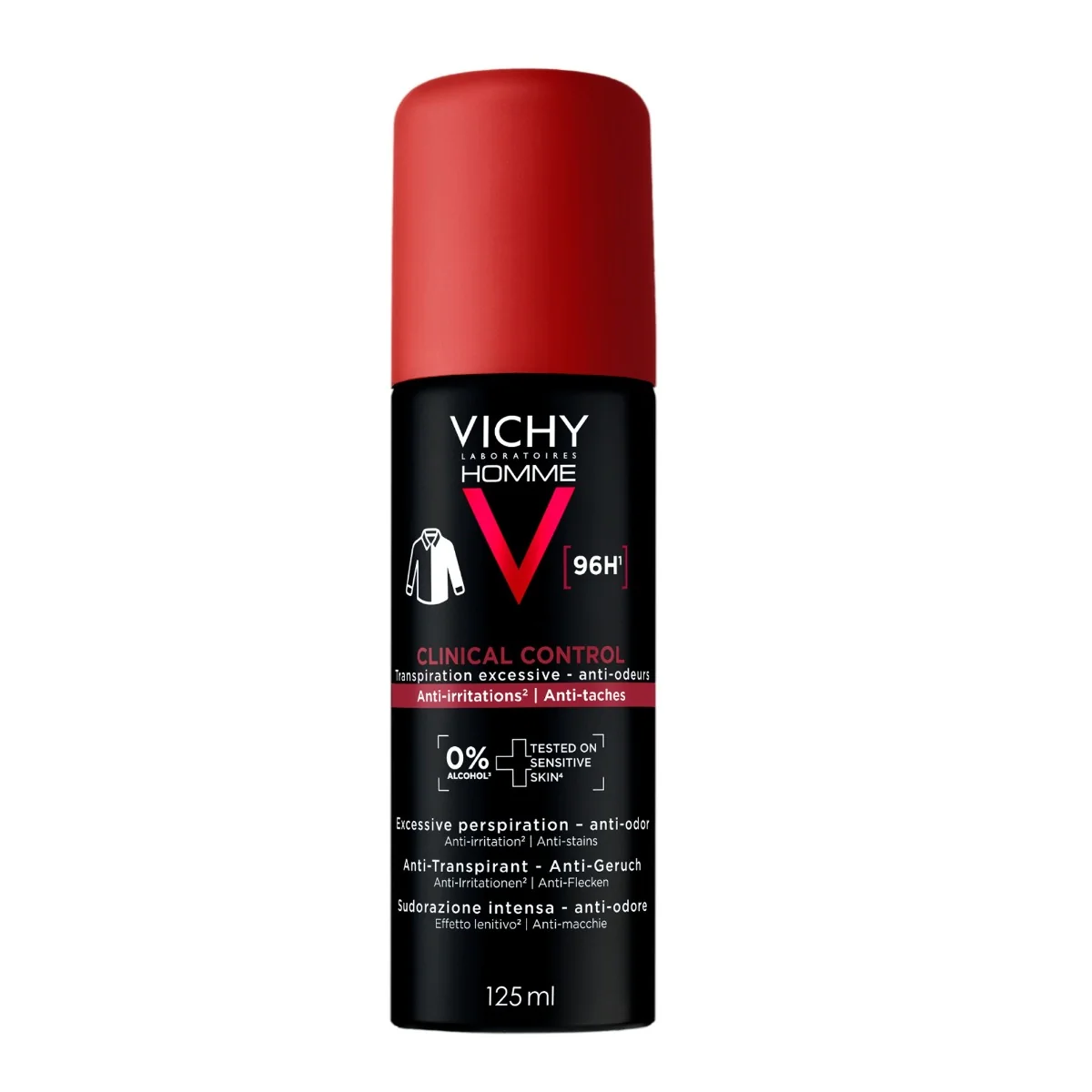 Vichy Homme Clinical Control Antiperspirant sprej 125 ml