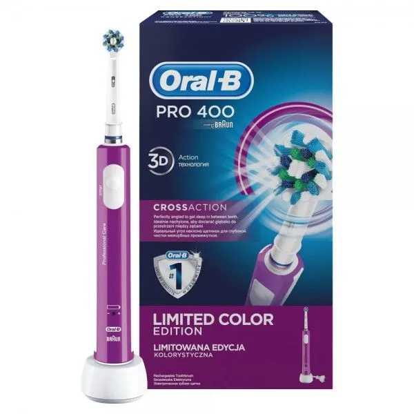Oral-B Elektrický zubní kartáček PRO 400 Purple