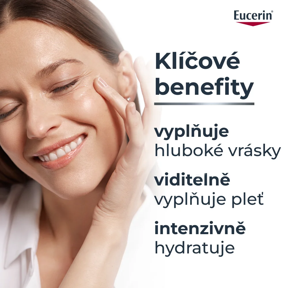Eucerin Hyaluron-Filler + 3x Effect denní krém pro normální a smíšenou pleť 50 ml