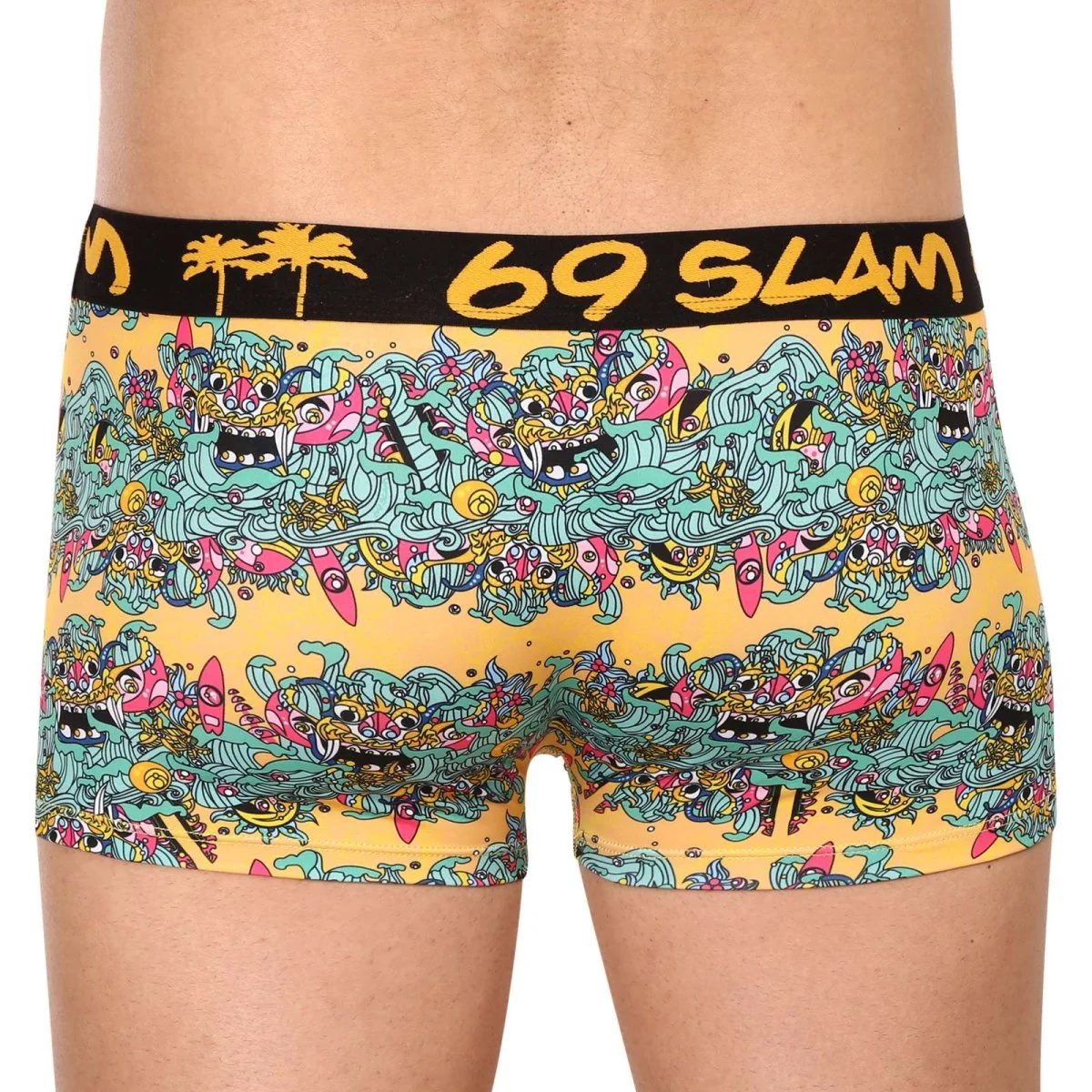 69SLAM Pánské boxerky hip island of paradise mason (MSYISP-PO) M