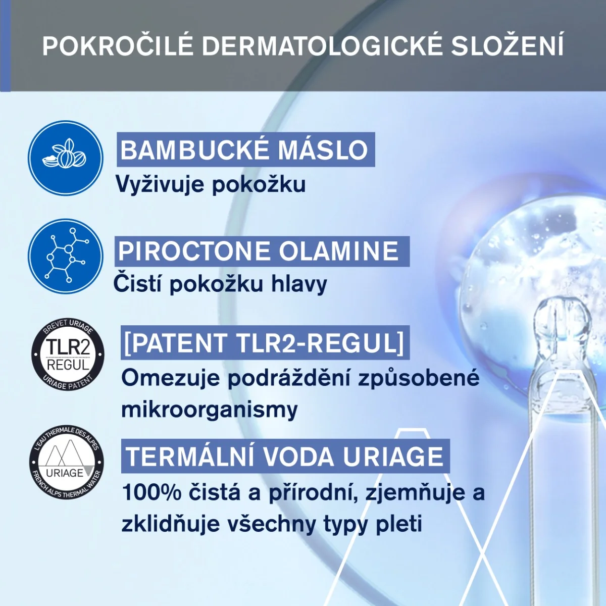 Uriage Bébé Krém pro nejmenší na pokožku se sklonem k tvorbě mléčných krust 40 ml