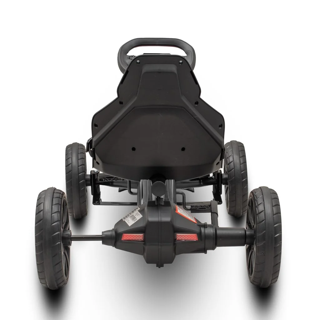 Baby Mix Dětská šlapací motokára Go-kart  Speedster bílá