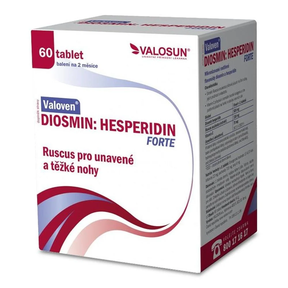 Valoven Diosmin: Hesperidin Forte 60 tablet