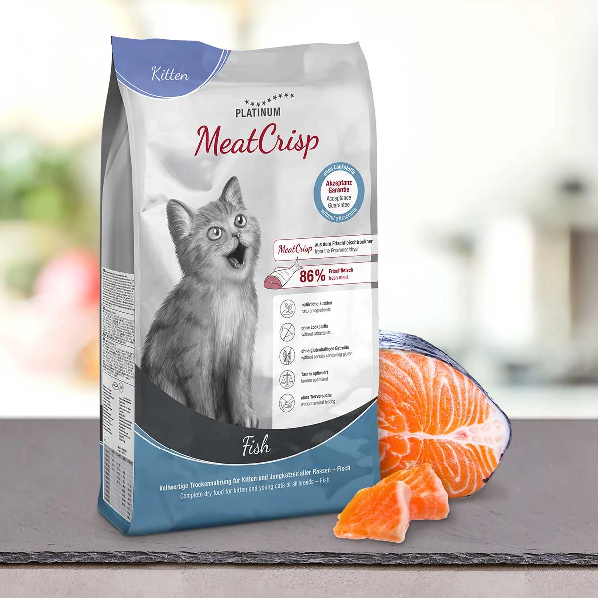 Platinum MeatCrisp Kitten Fish - Ryba pro koťata 3 kg