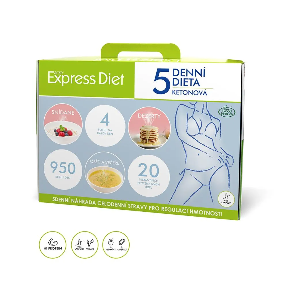 Express Diet 5denní ketonová dieta 20x59 g