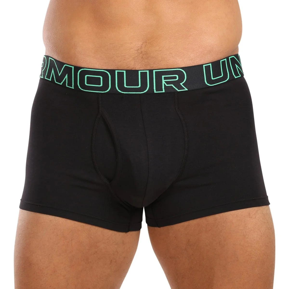 Under Armour 3PACK pánské boxerky černé (1383891 002) 5XL